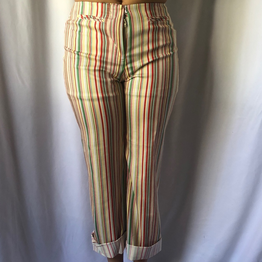 Anthropologie Elevenses multi color pants